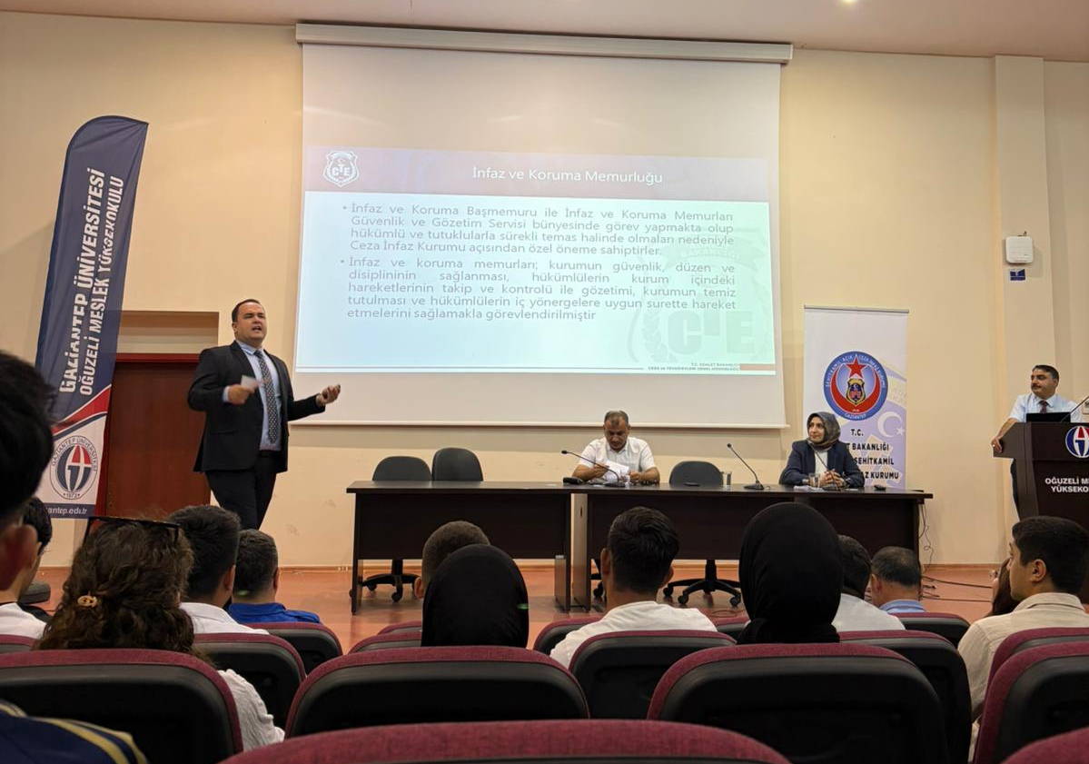 OĞUZELİ MYO’DA CEZA İNFAZ KURUMU PANELİ
